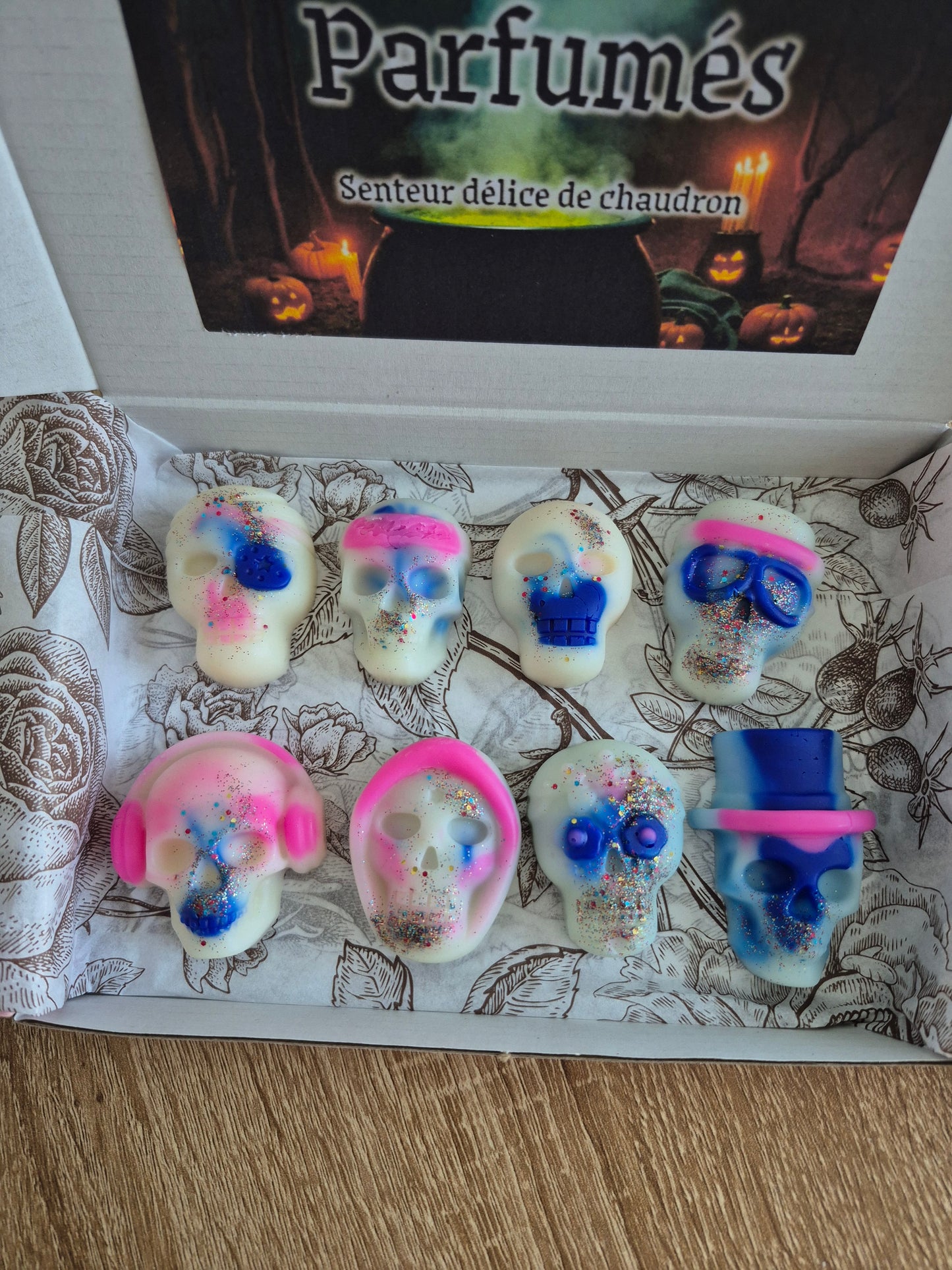 Coffret Halloween - Tête de Mort - NLA Creations 