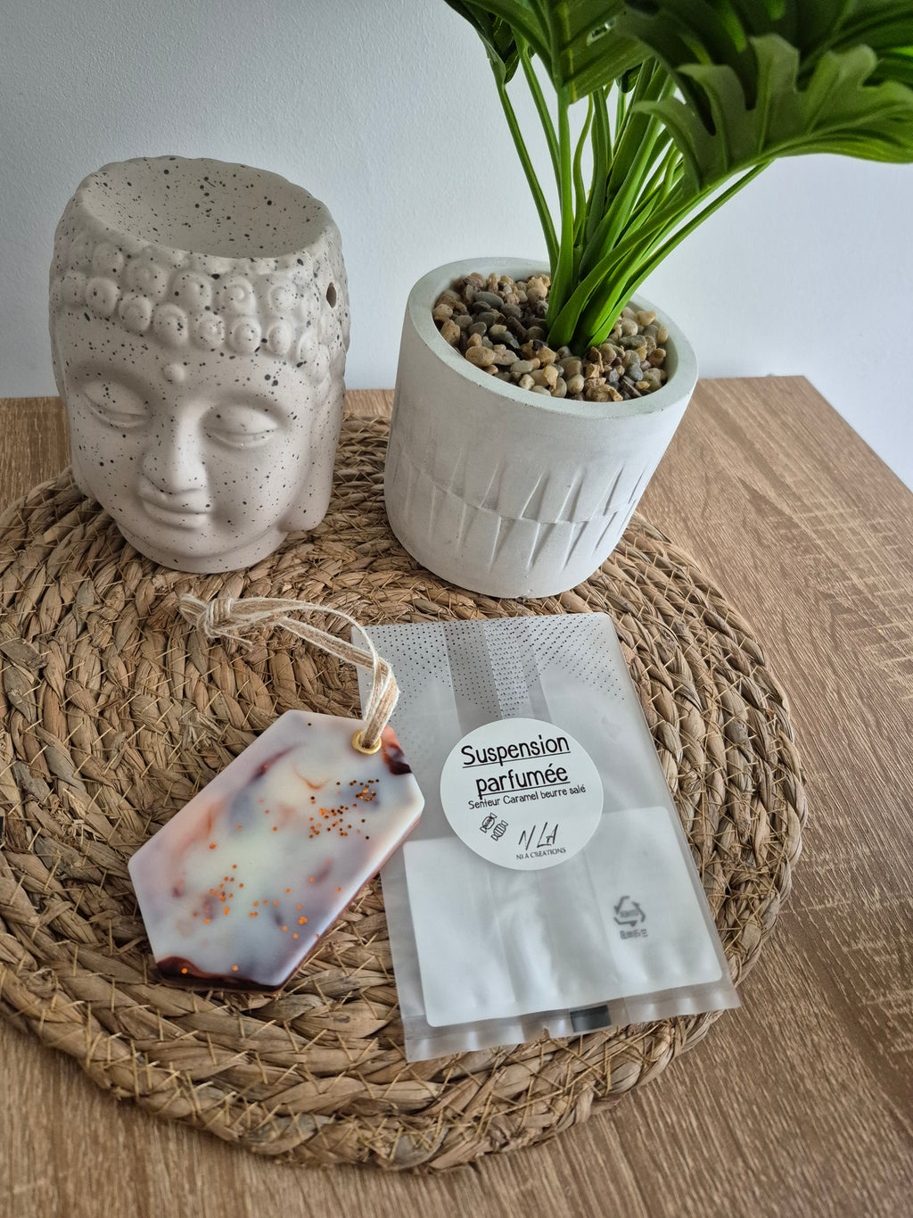 Suspension parfumée artisanale Géométrique - Senteur au choix ✨️ - NLA Creations 