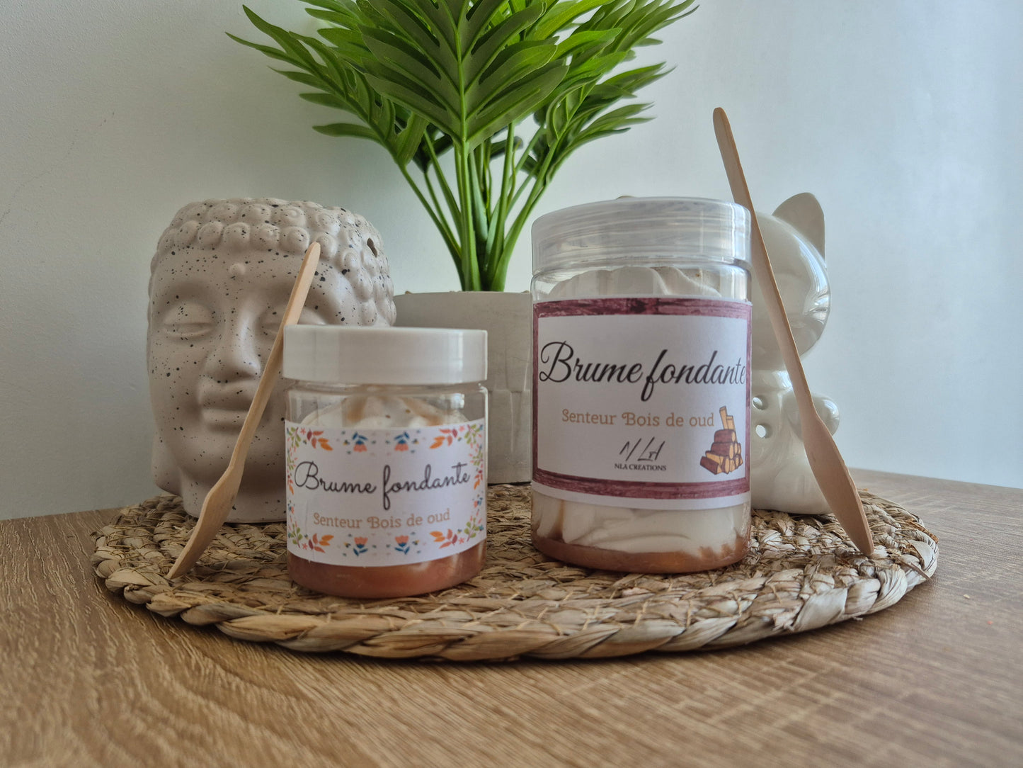 Fondant parfumé Bois de Oud fait main, parfum intense et raffiné